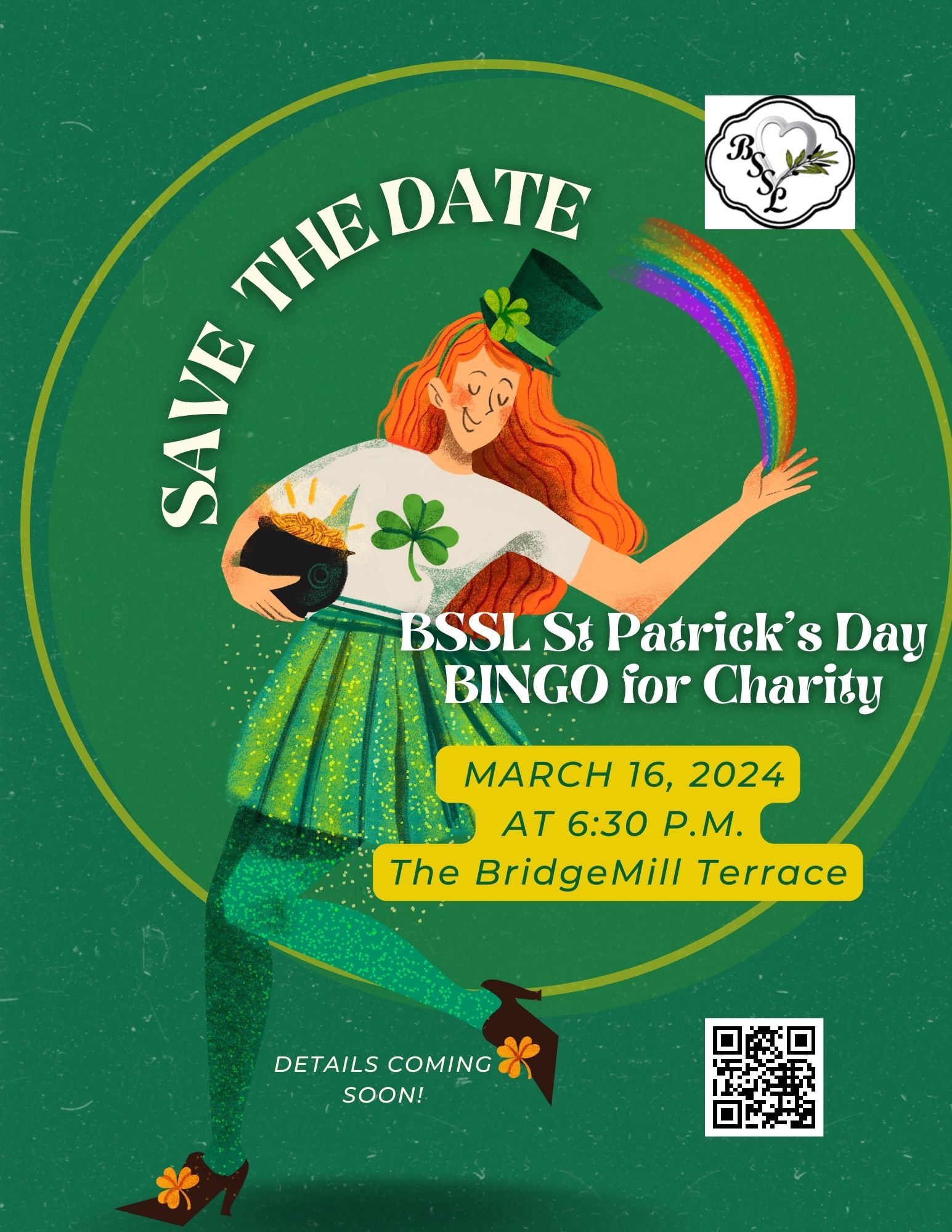 St. Patrick's Day BINGO for BSSL Charities