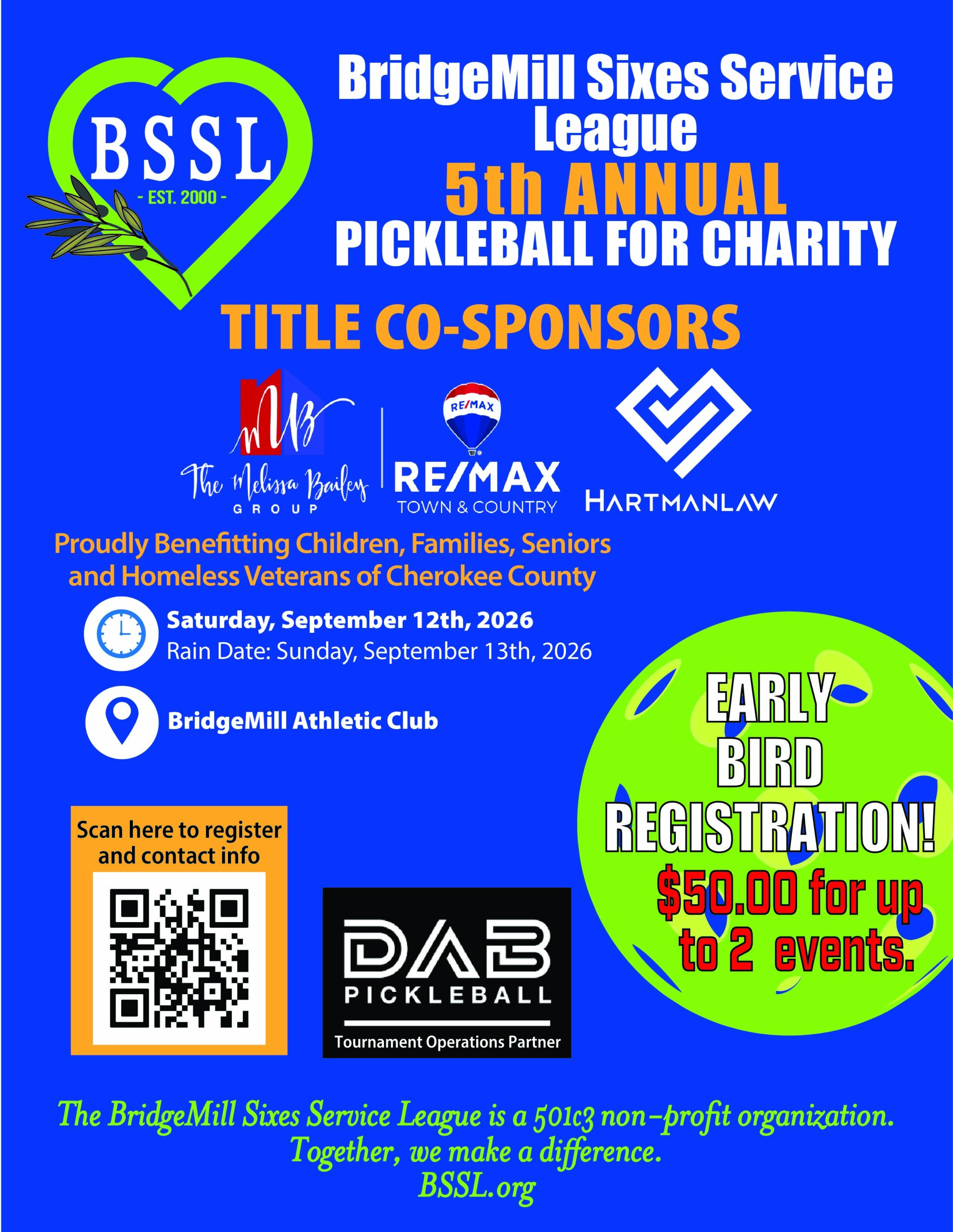2026 PickleBall Flyer